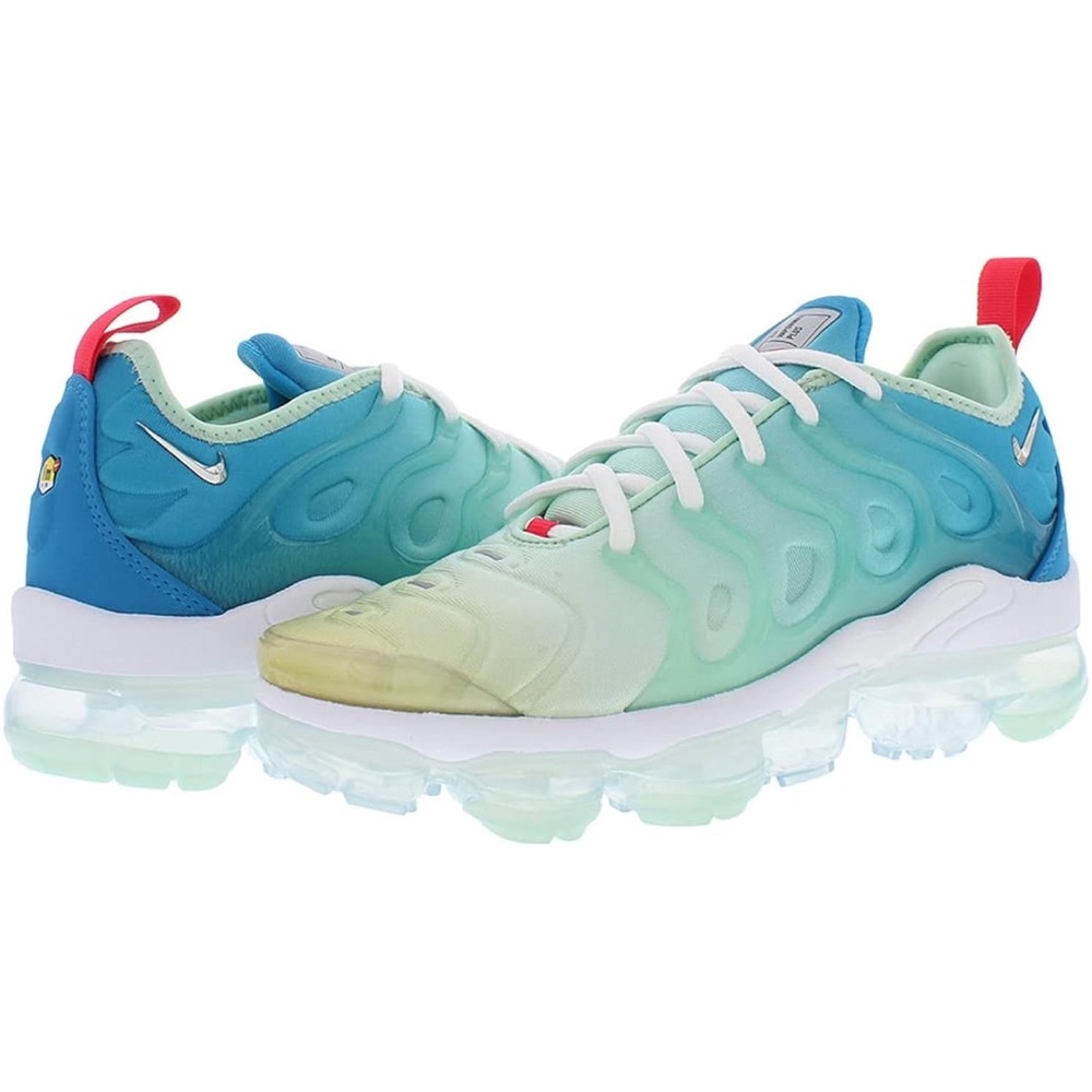 Nike Men’s Air  VaporMax Plus Blue Green  sports Sneakers